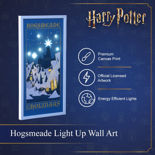 Harry Potter - Hogsmeade Light Up Wall Art