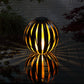 22CM SOLAR 365 RIBBON METAL TABLE LIGHT