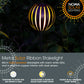 22CM SOLAR 365 RIBBON METAL TABLE LIGHT