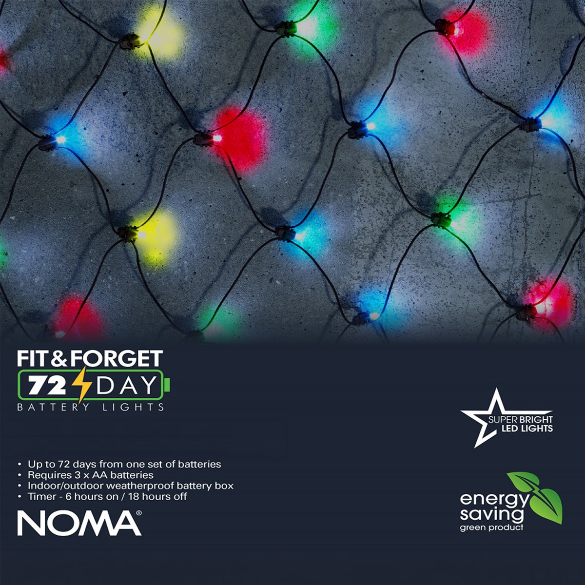 Multi Colour Net Lights