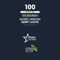 100 Fit & Forget White Multifunction Berry Lights