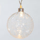 90cm Warm White Glass Ball Light Chain - 5 LEDs