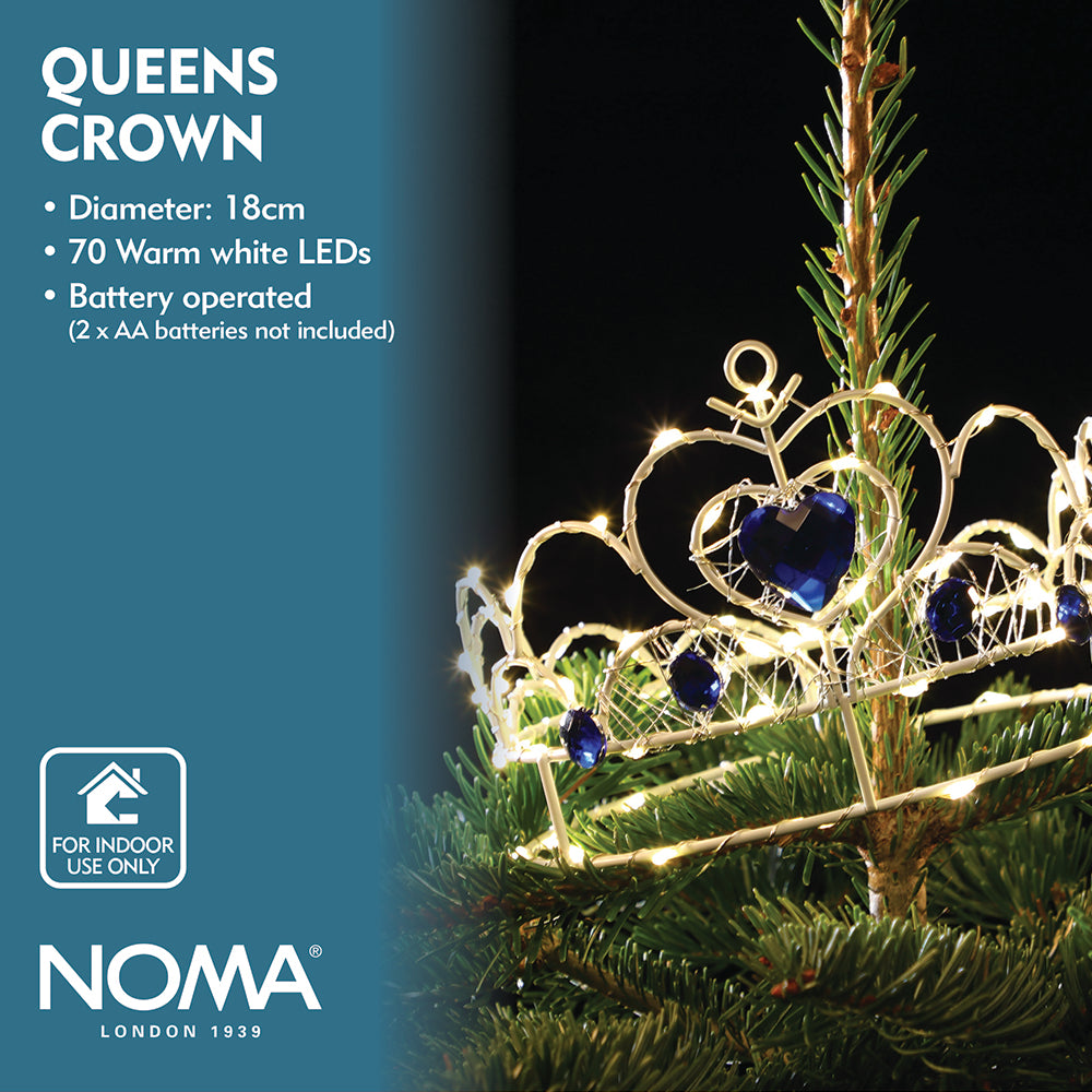 Warm White Queen's Crown