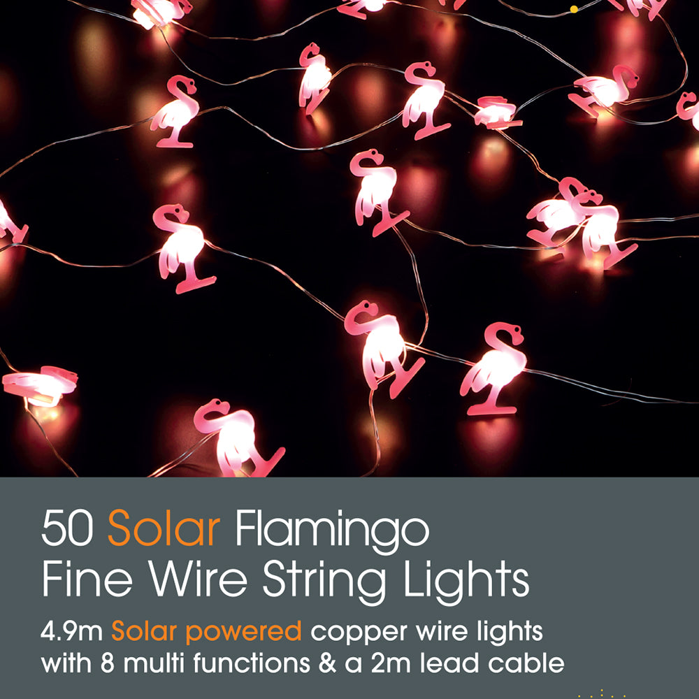 Flamingo Solar Fine Wire Lights
