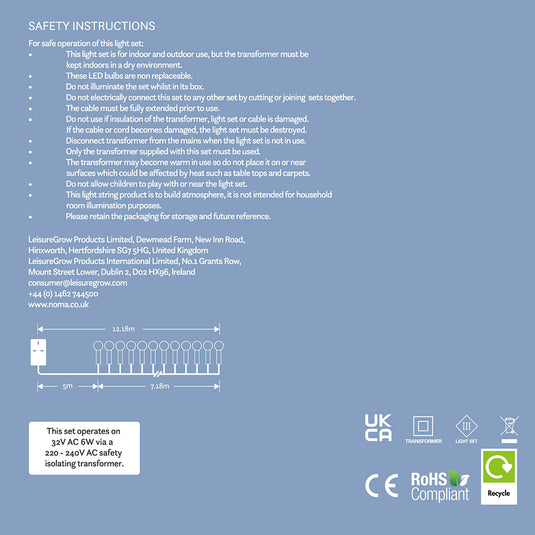 360 Red Décor Berry Lights