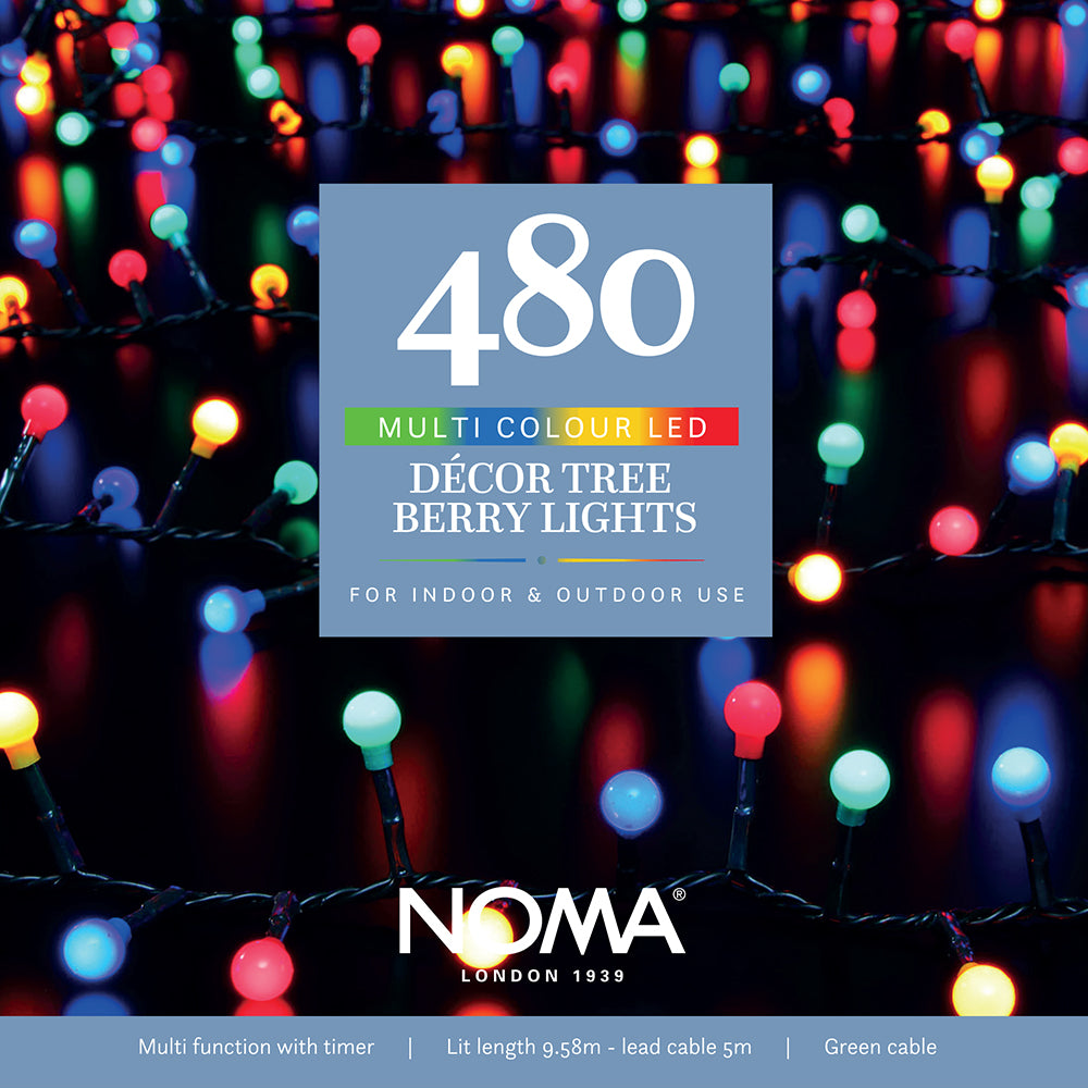 480 Multicolour Décor Berry Light