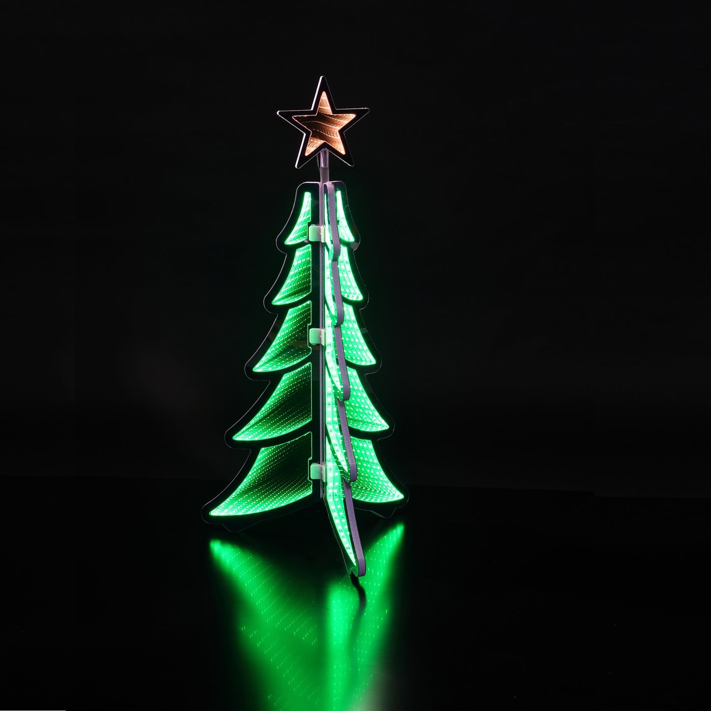 60CM 3D Christmas Tree Infinity Light