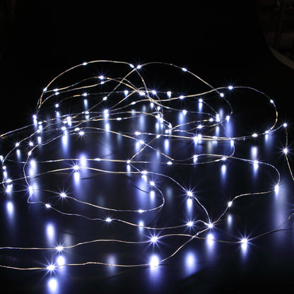 White Micro Wire String Lights