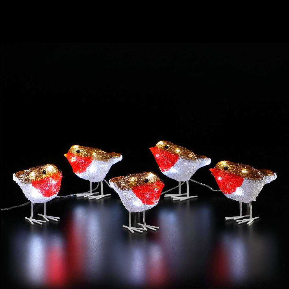 5 Acrylic Robin Chain