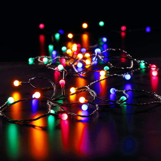 100 Opulent Berry Lights