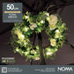Warm White Floral Wreath