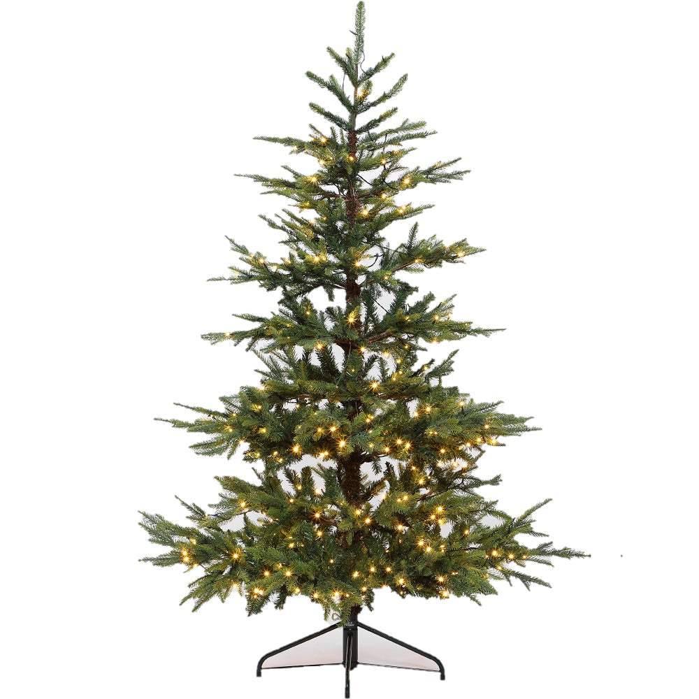 7' Nordman Fir Pre Lit 420 Warm White
