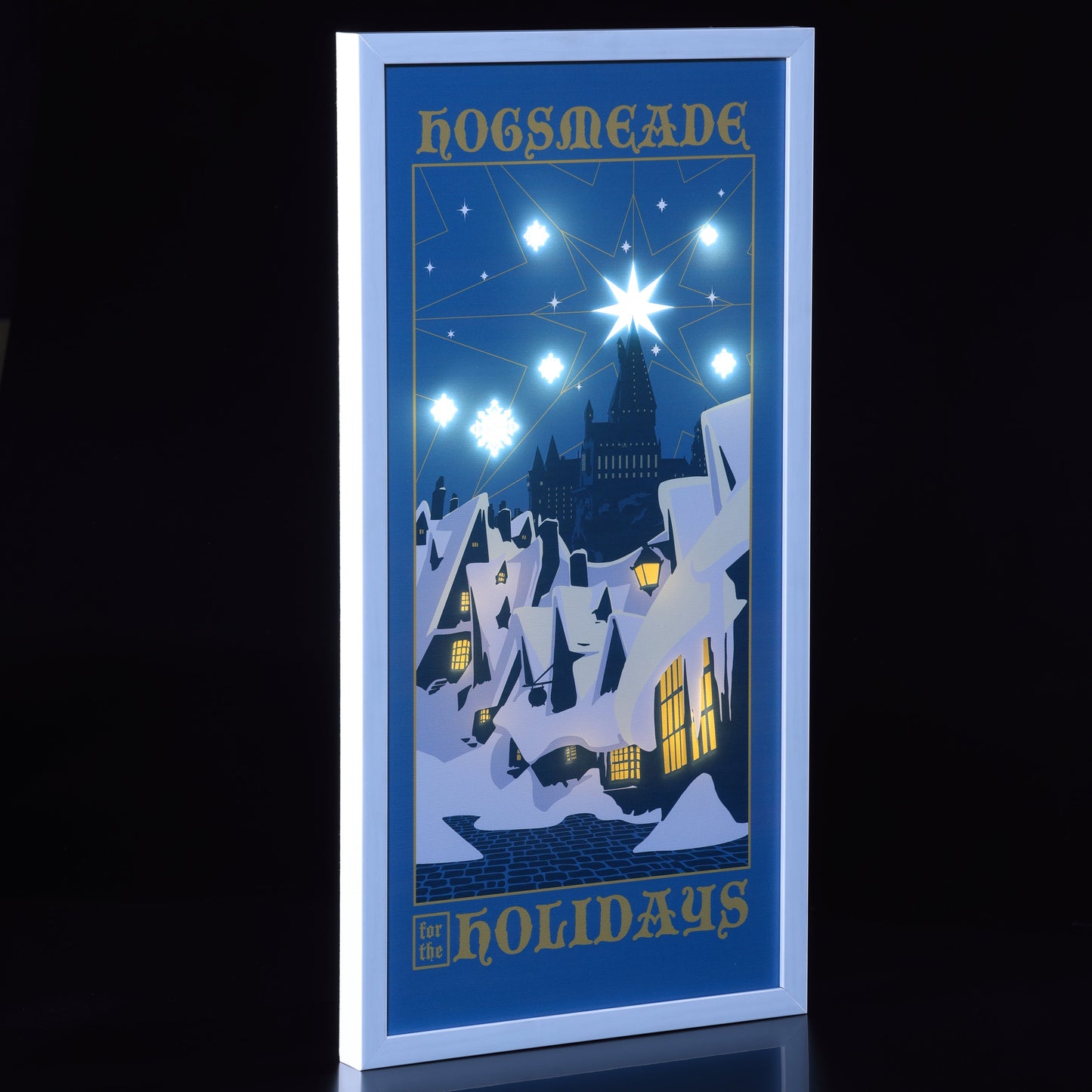 Harry Potter - Hogsmeade Light Up Wall Art