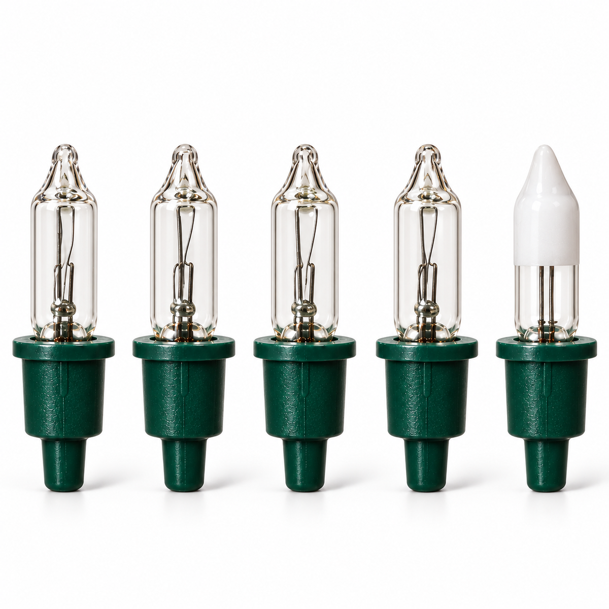 1 x 5 W4 12v Clear Alderbrook Spare Bulbs - Compatible with 20 Set