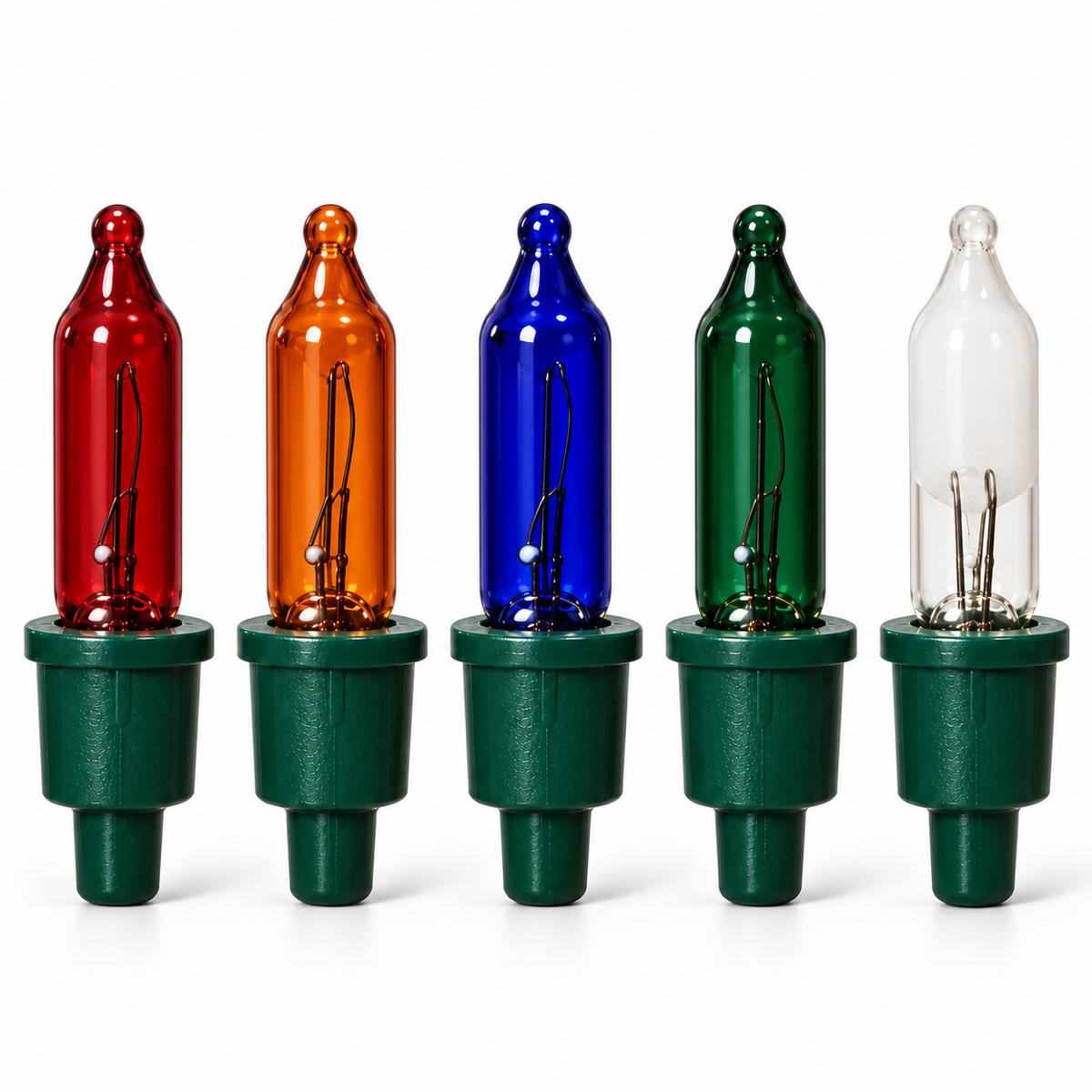 1 x 5 W4 12V Multicolour Alderbrook Spare Bulbs - Compatible with 20 Set