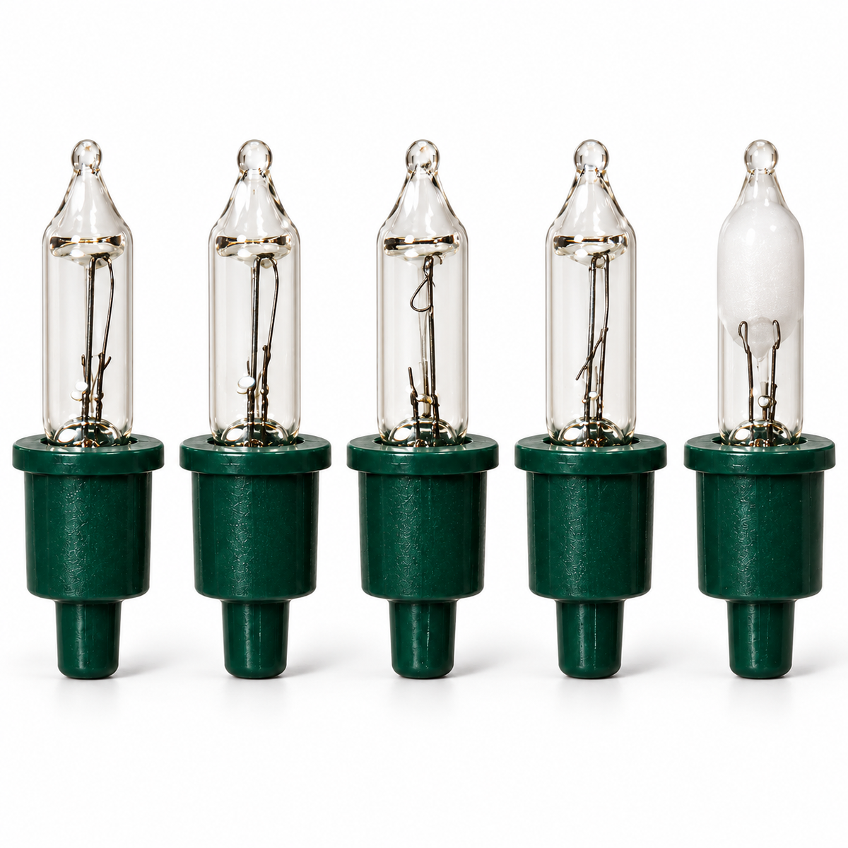 1 x 5 K4 2.5V Clear Alderbrook Spare Bulbs - Compatible with 100 Set