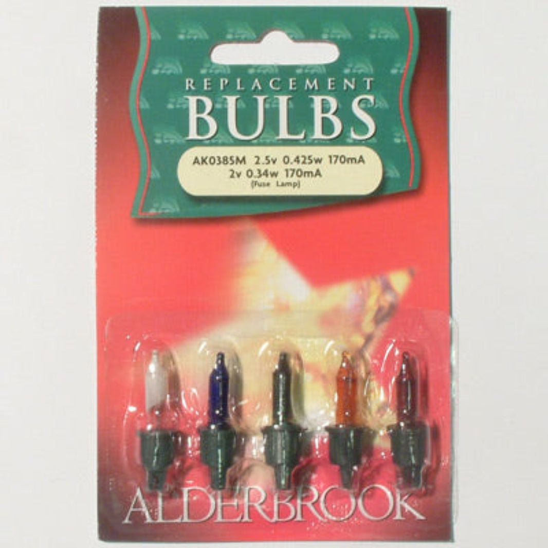100 12v Multicolour Alderbrook Spare Bulbs NOMA Christmas