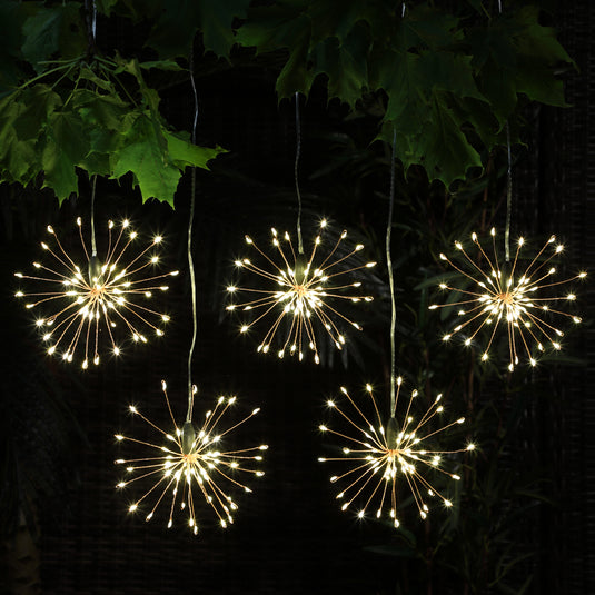 Hanging Firework Chain (Set of 5)
