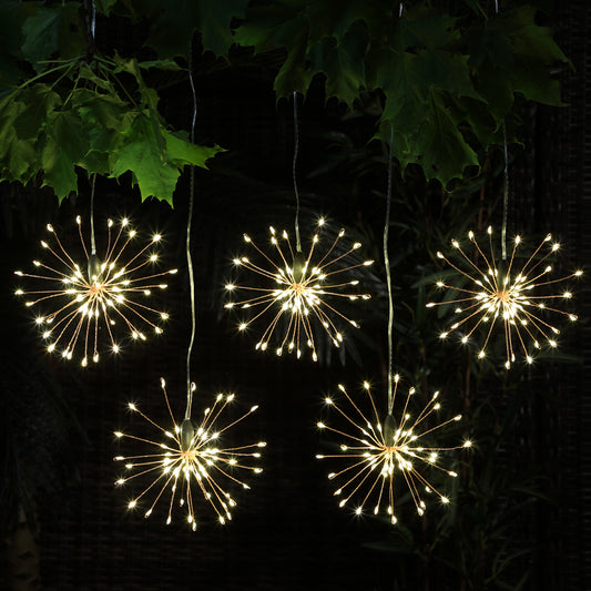 Hanging Firework Chain (Set of 5)