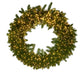 48" Warm White Pre-Lit Highgrove Wreath - 960 LEDs