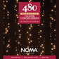 1.92m Cluster Curtain Light - 480 Warm White LEDs