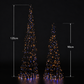 Paris By Night - Set of 2 Spiral Trees (120cm and 90cm)