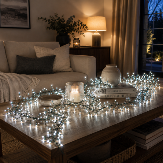 White Cluster Lights