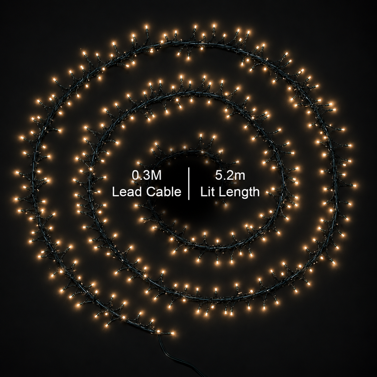 Warm White Cluster Lights