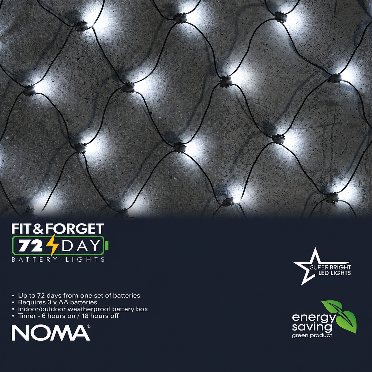 White Net Lights