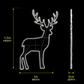 1.5M 2D Neon Stag