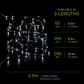 White Micro Wire String Lights