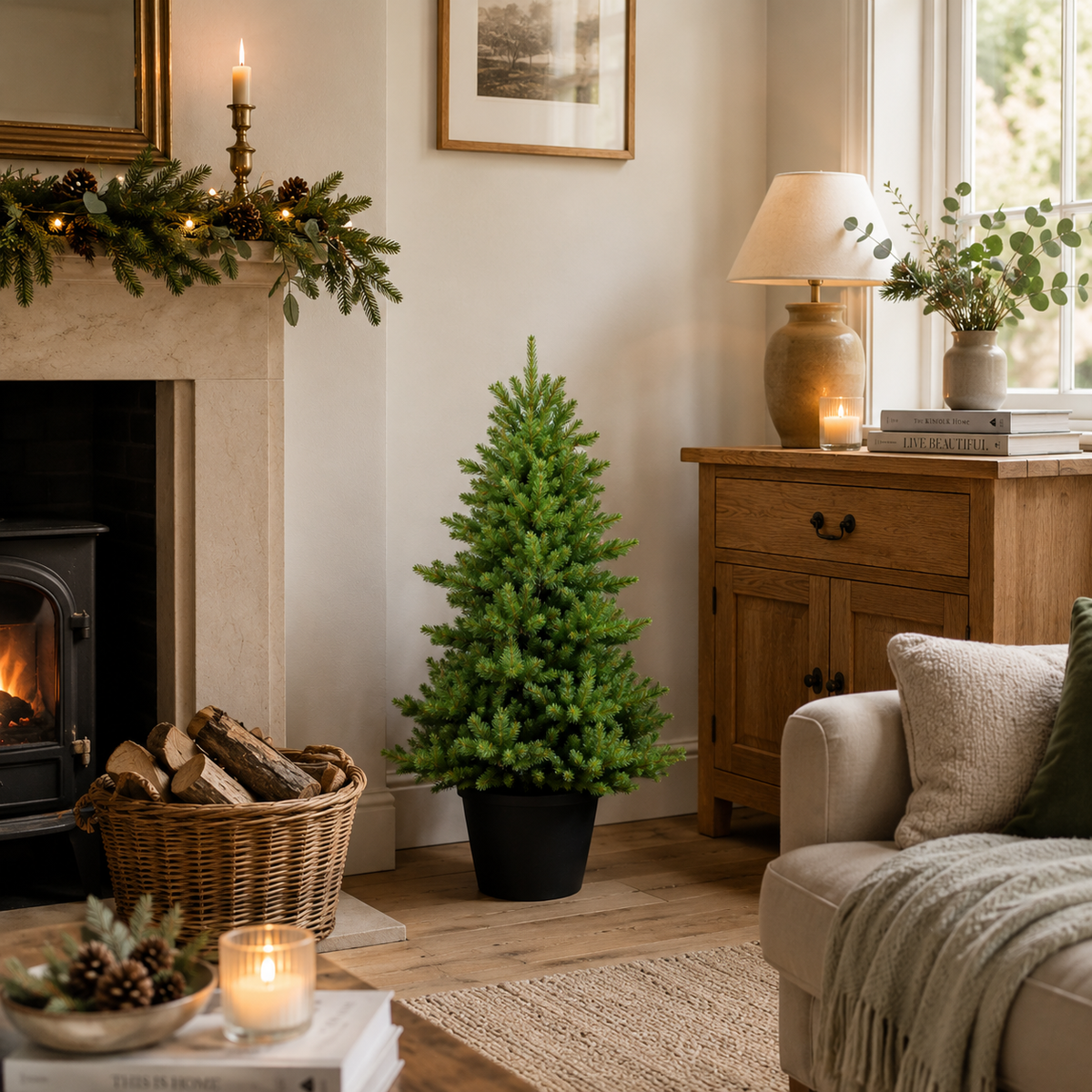 3' Highgrove Spruce Potted Tree