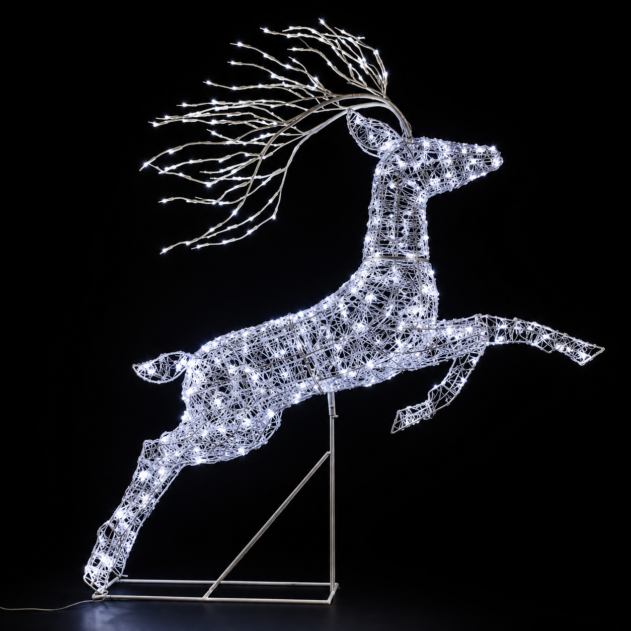 Spun Acrylic Richmond Leaping Stag