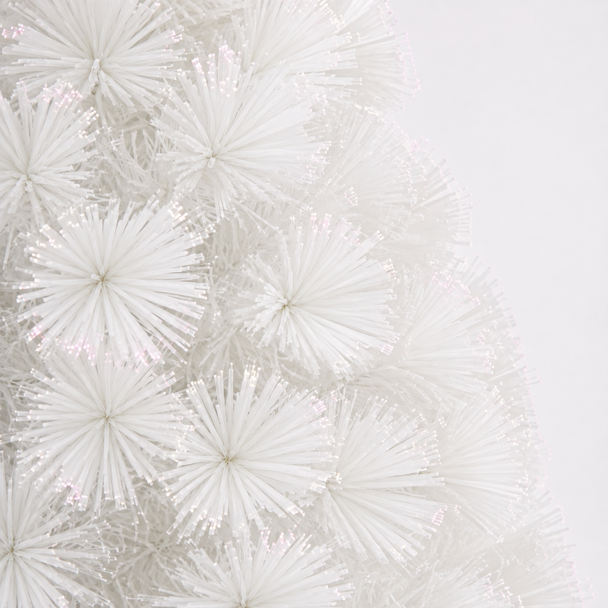 Snow White Carousel Fibre Optic Tree