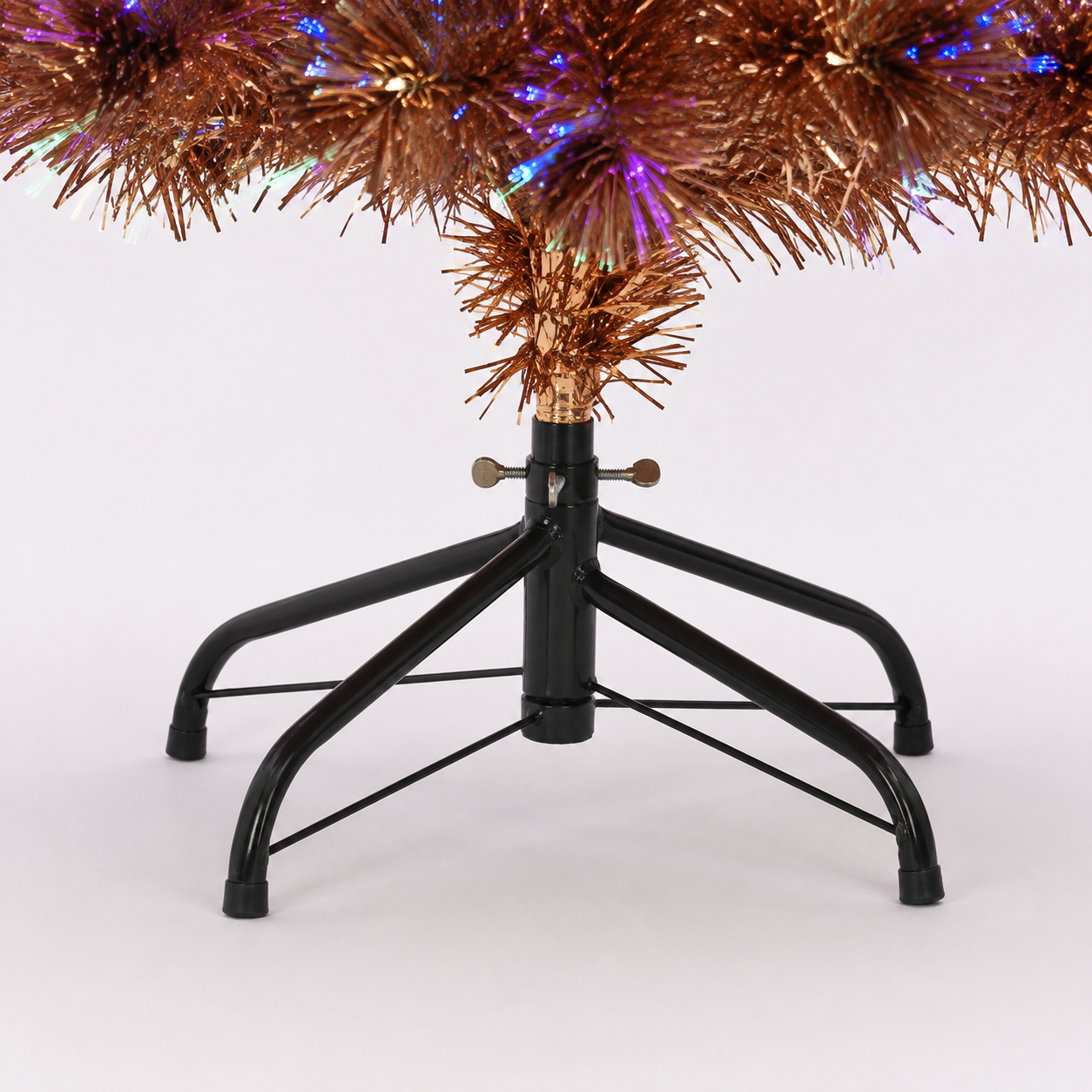 Bronze Carousel Fibre Optic Tree