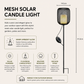Solar Black Mesh Stakelight