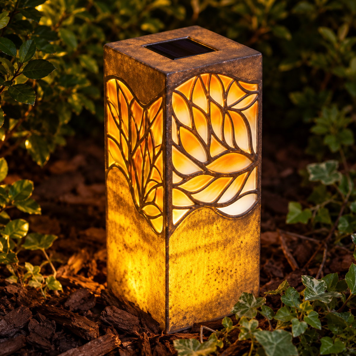 Woodland Trees Border Light - Small (Solar)