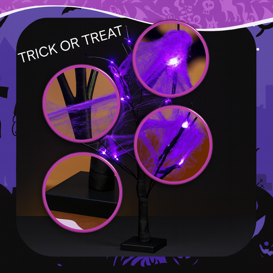 Haunted Tree With Spiders