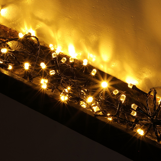 100 Warm White Diamond String Light