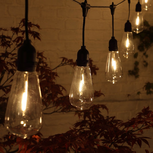 10 Large Hanging Edison Festoon Lights