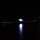 200 White Flexi Wire Lights with Green Cable