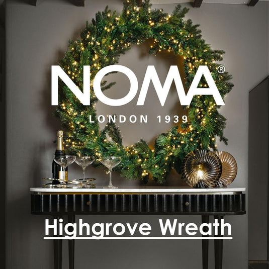 48" Warm White Pre-Lit Highgrove Wreath - 960 LEDs
