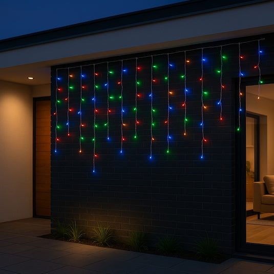 Spectrum Digital Remote Control Icicle Lights (White Cable)