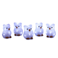 Set of 5 Acrylic Owls