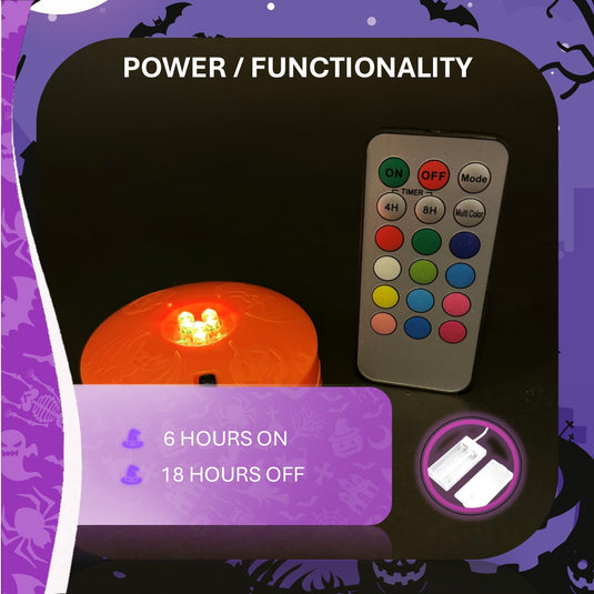 Colour Changing Pumpkin Light