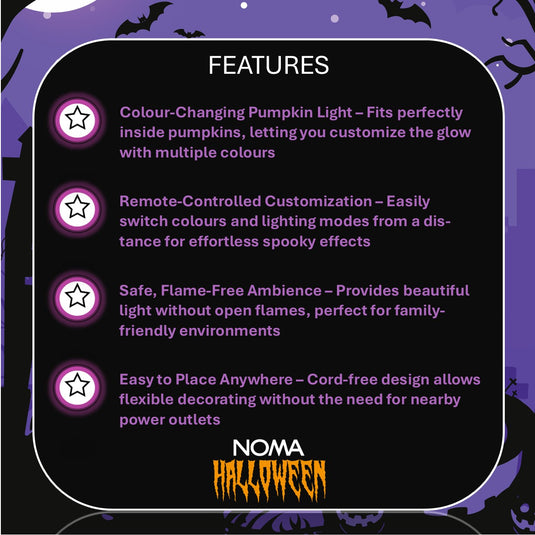 Colour Changing Pumpkin Light