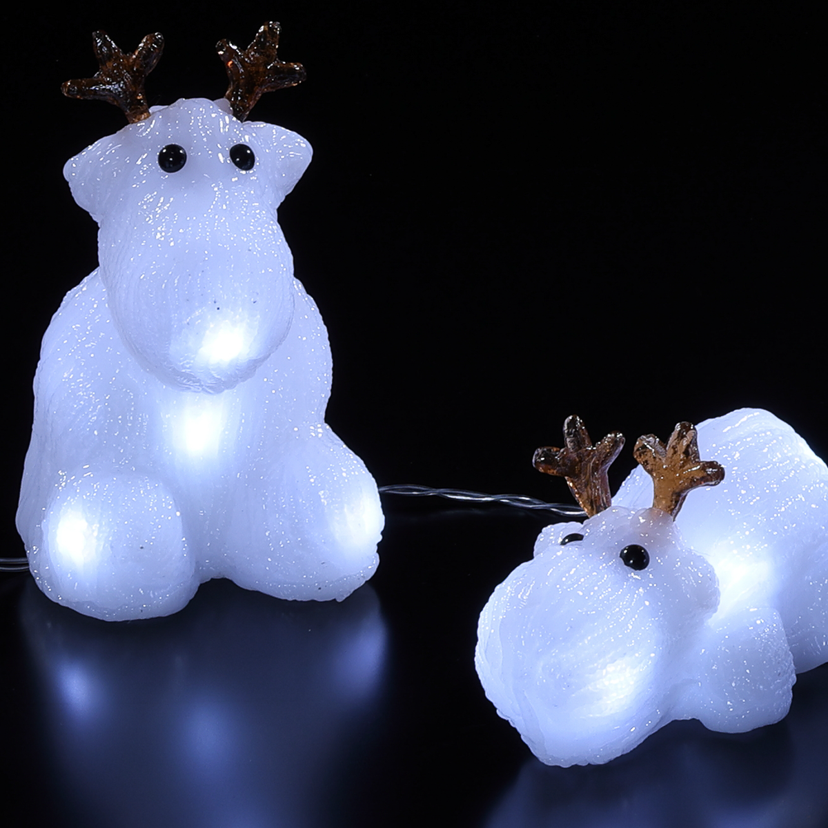 5 Acrylic Reindeer Chain