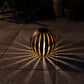 22CM SOLAR 365 RIBBON METAL TABLE LIGHT