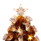Copper Starburst Tree With Stars & Baubles