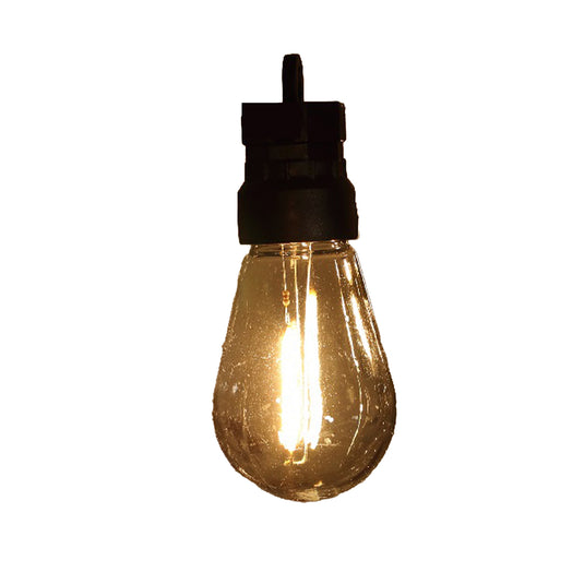 10 Connectable Small LED Edison Festoons